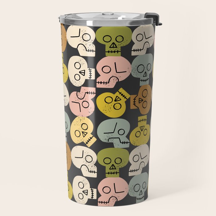 Happy Skulls Travel Mug Gallery Image 2