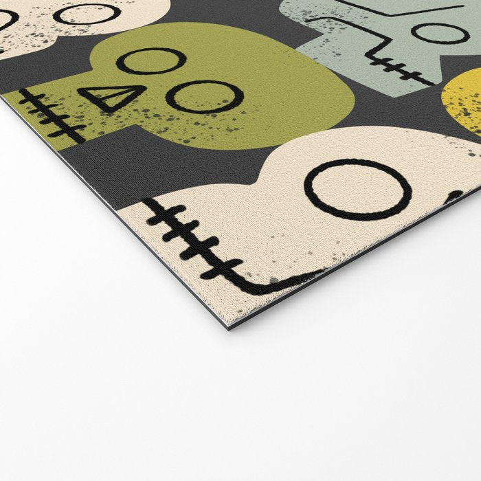 Happy Skulls Welcome Mat Gallery Image 2