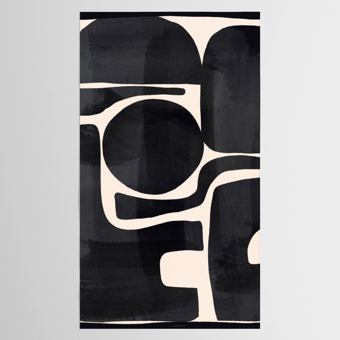 Modern Abstract Minimal Shapes 192 Tablecloth Gallery Image 2