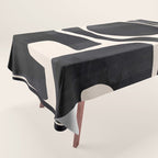 Modern Abstract Minimal Shapes 192 Tablecloth Gallery Image 1