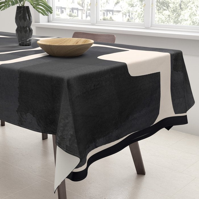 Modern Abstract Minimal Shapes 192 Tablecloth Gallery Image 3