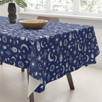 Mystic symbols in the dark sky Tablecloth Gallery Image 3