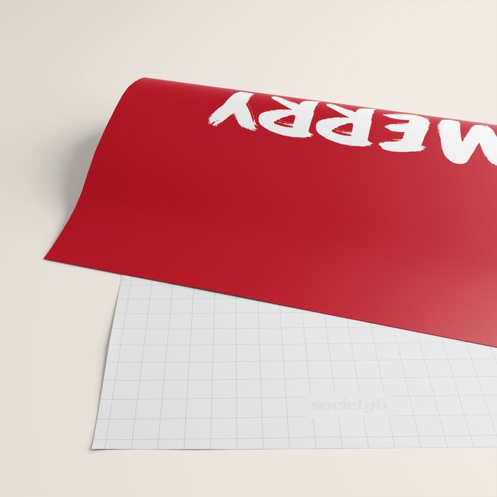 Merry Christmas Ya Filthy Animal, Funny, Saying Wrapping Paper Gallery Image 2