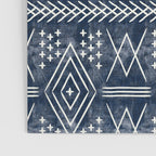 vintage moroccan - dark blue Poster Gallery Image 3