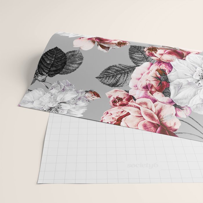 Flora temptation - twilight Wrapping Paper Gallery Image 2