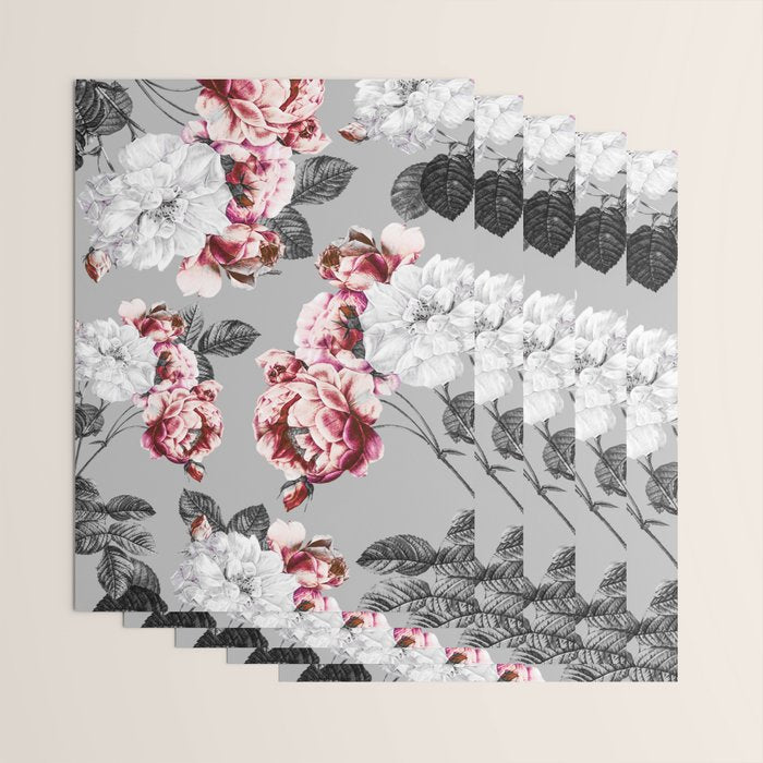 Flora temptation - twilight Wrapping Paper Gallery Image 3