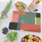 Geometric Shapes 28 Cutting Board Gallery Image 2