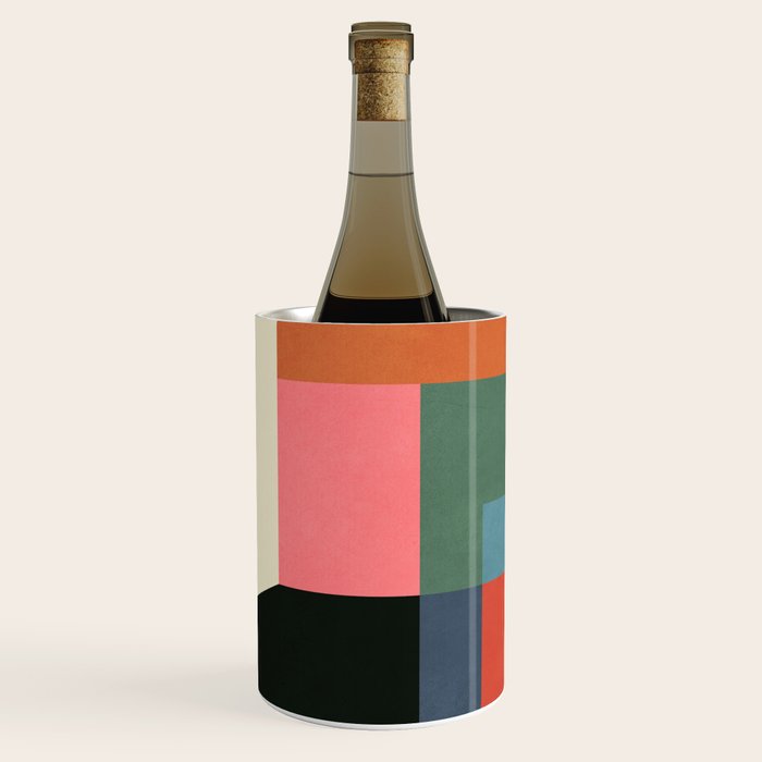 Geometric Shapes 28 Wine Chiller Gallery Image 2