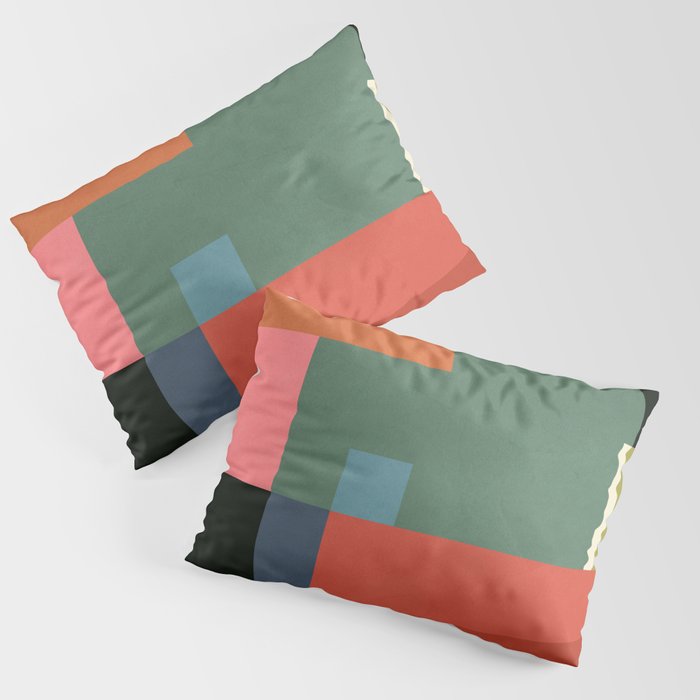 Geometric Shapes 28 Pillow Sham Gallery Image 1