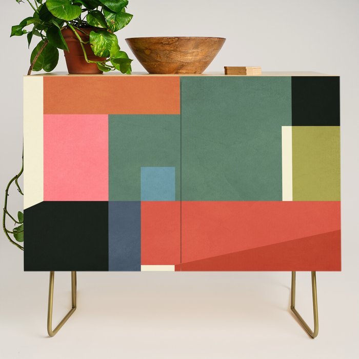 Geometric Shapes 28 Credenza Gallery Image 1