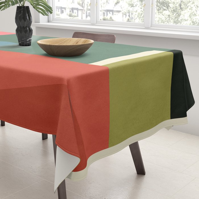 Geometric Shapes 28 Tablecloth Gallery Image 3