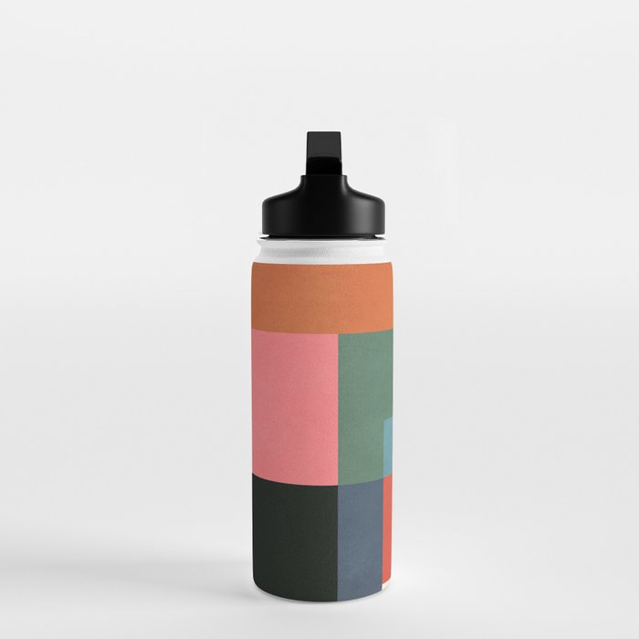 Geometric Shapes 28 Water Bottle Gallery Image 3