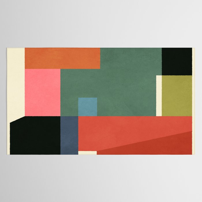 Geometric Shapes 28 Tablecloth Gallery Image 2
