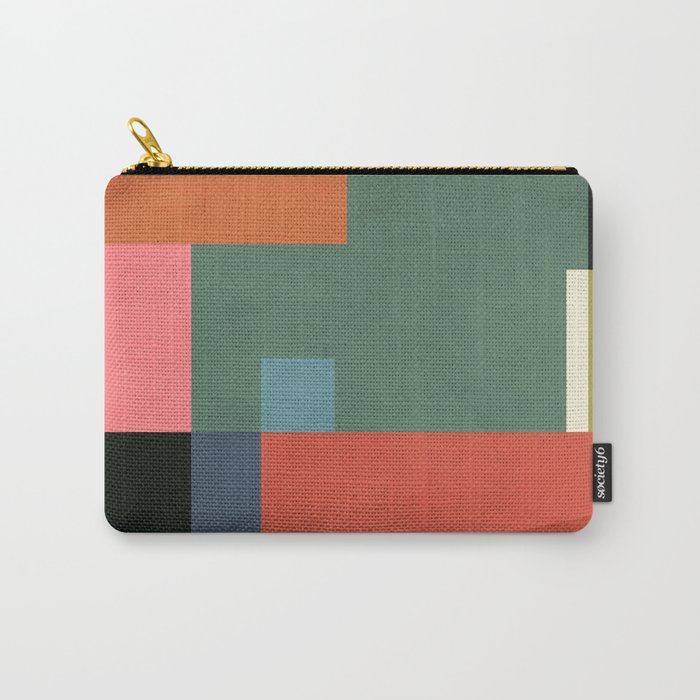 Geometric Shapes 28 Carry All Pouch Gallery Image 1