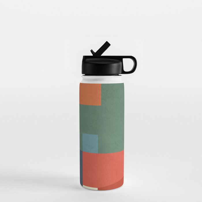 Geometric Shapes 28 Water Bottle Gallery Image 1