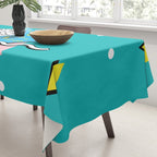 Memphis pattern 65 - 80s / 90s Retro Tablecloth Gallery Image 3