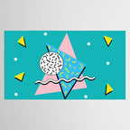 Memphis pattern 65 - 80s / 90s Retro Tablecloth Gallery Image 2