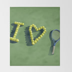 Love for the Game Throw Blanket Gallery Image 2