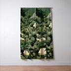 Japanese Wall Art Flower Poster maximalist wall art floral Japandi Wall Art botanical Sage Green Art Window Curtain Gallery Image 3