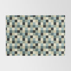 Bold Muted Checks Pattern - Small III Rug Gallery Image 2