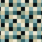 Bold Muted Checks Pattern - Small III Coffee Mug Gallery Image 2