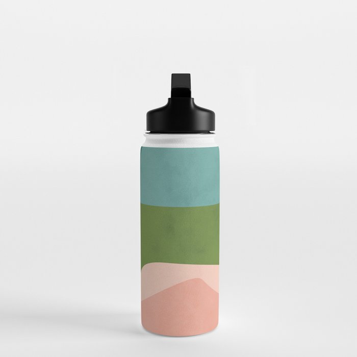 shapes geometry art mid century Water Bottle Gallery Image 3