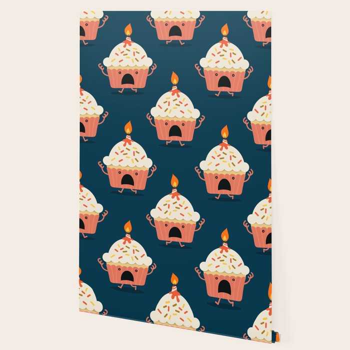 Cupcake on fire Wallpaper Gallery Image 2