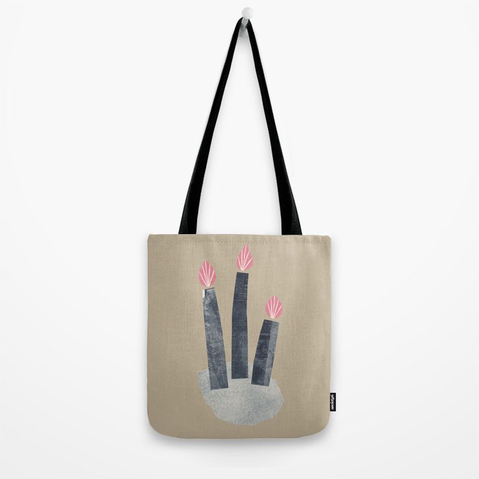 Small Collage: Candles Tote Bag Gallery Image 2