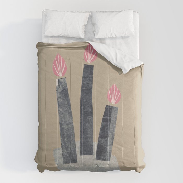 Small Collage: Candles Comforter Gallery Image 1