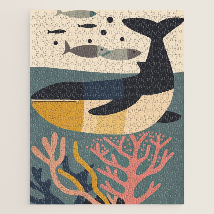 Drifting Whale Jigsaw Puzzle Gallery Image 1