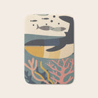 Drifting Whale Bath Mat Gallery Image 1