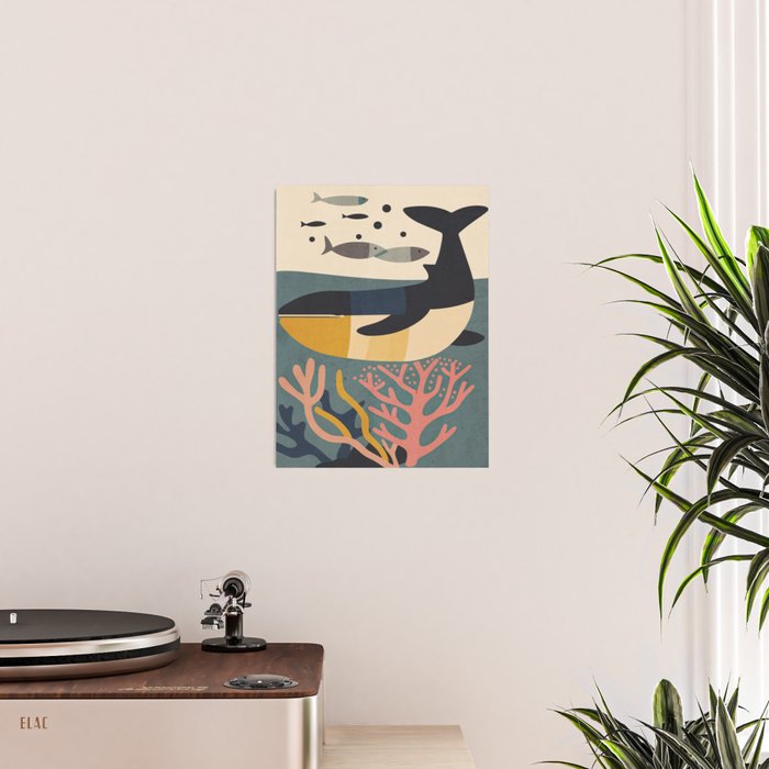 Drifting Whale Poster Gallery Image 2
