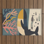 Drifting Whale Outdoor Rug Gallery Image 1