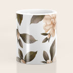 seamless pattern with graphic lush flowers Coffee Mug Gallery Image 4
