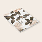 seamless pattern with graphic lush flowers Notebook Gallery Image 3