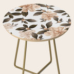 seamless pattern with graphic lush flowers Side Table Gallery Image 2