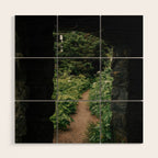 Just through there Wood Wall Art Gallery Image 1