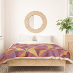 Kaleidoscope Tile Pattern X Vibrant Tropical Duvet Cover Gallery Image 3