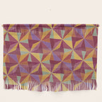 Kaleidoscope Tile Pattern X Vibrant Tropical Wall Hanging Gallery Image 1