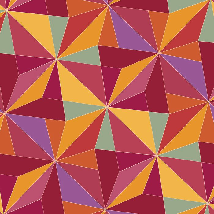Kaleidoscope Tile Pattern X Vibrant Tropical Coffee Mug Gallery Image 2