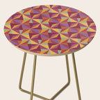 Kaleidoscope Tile Pattern X Vibrant Tropical Side Table Gallery Image 2