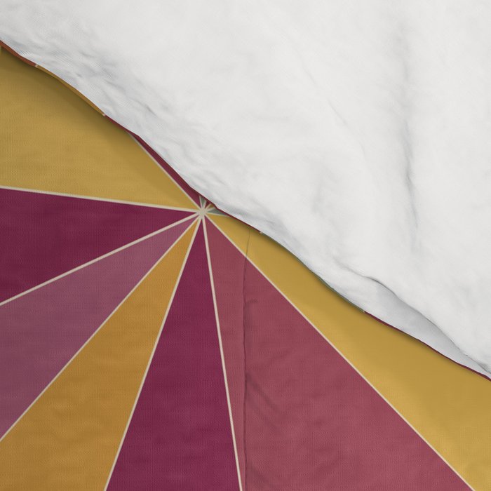 Kaleidoscope Tile Pattern X Vibrant Tropical Comforter Gallery Image 4