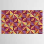 Kaleidoscope Tile Pattern X Vibrant Tropical Tablecloth Gallery Image 2