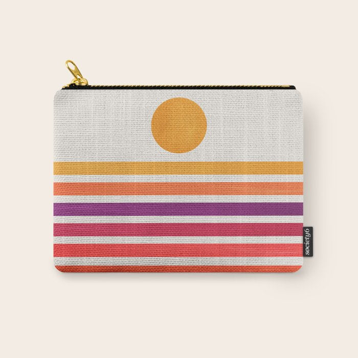California Sunrise Carry All Pouch Gallery Image 1