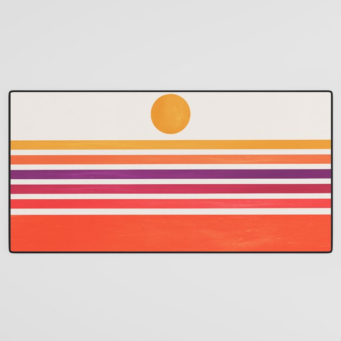 California Sunrise Desk Mat Gallery Image 3