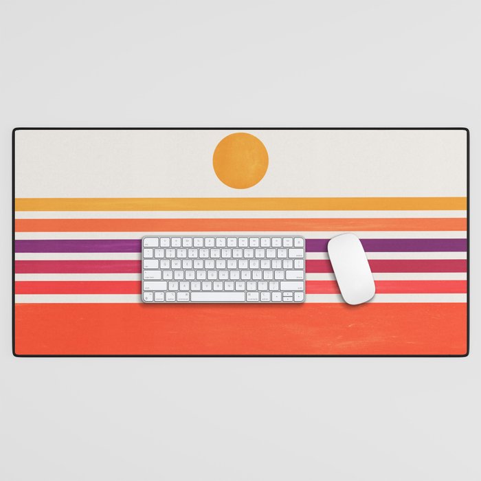 California Sunrise Desk Mat Gallery Image 1