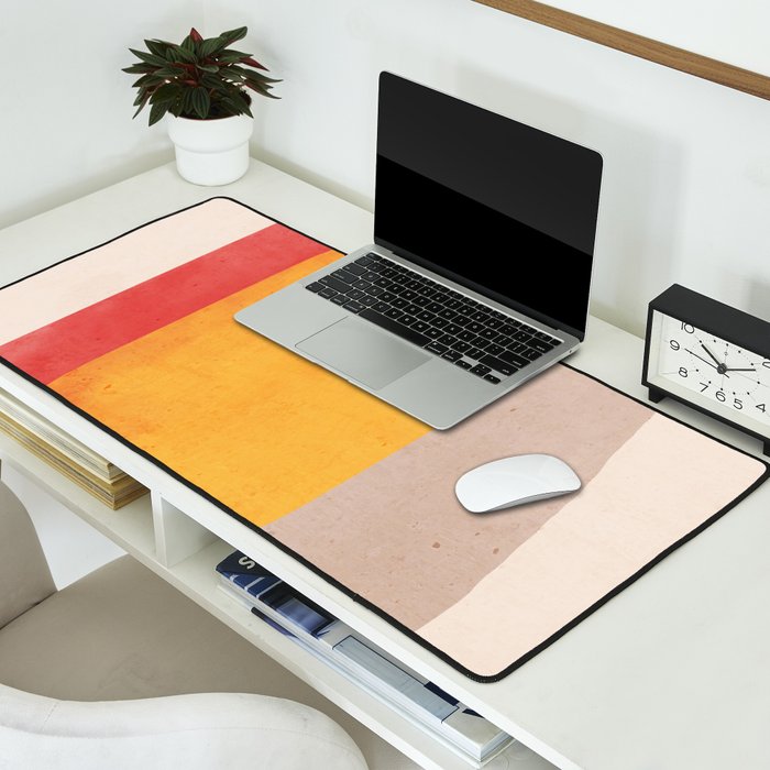 Minimal Abstract Art 26 Desk Mat Gallery Image 2