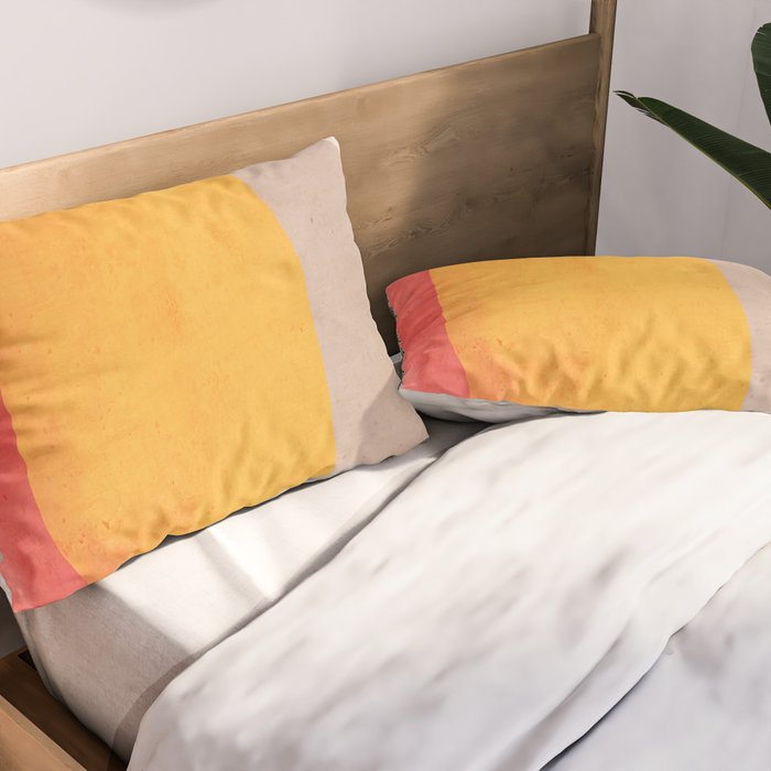 Minimal Abstract Art 26 Pillow Sham Gallery Image 2