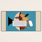 Modern Fruit Bowl I Desk Mat Gallery Image 1