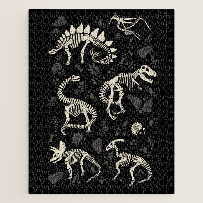 Excavated Dinosaur Fossils Jigsaw Puzzle